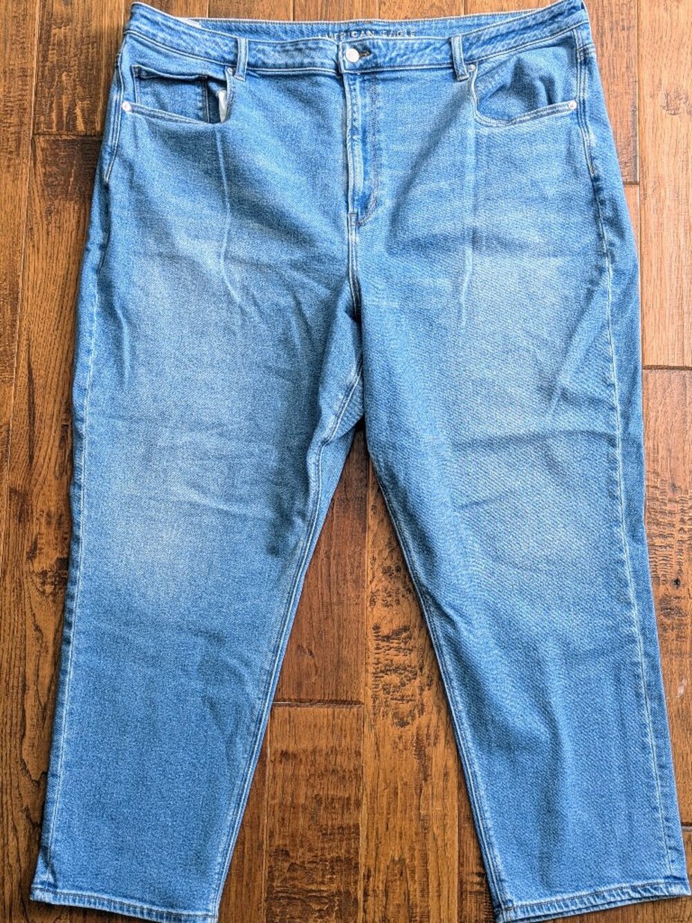 American Eagle Women's Size 24 Regular Mom Jeans High Rise Stretch